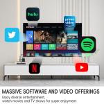 Frameless Border 55 65 75 85 Inch OLED TV 4K Android TV Multi Media Plastic