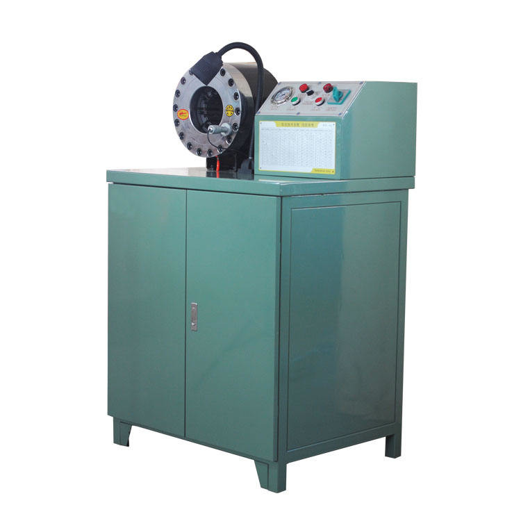 6-51mm Electric Power 220v/240v/380v/415v Rubber Hose Crimping Machine 600T Crimping Force With Size 860*640*1300 mm