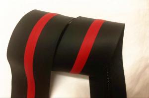 China Red and Black 8 # Water Repellent  Water Resistant Coil Zipper Long Chain in Yards on sale