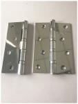 Chroume Plated Cp Heavy Duty Saloon Door Hinges , Commercial Door Hardware Oil
