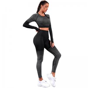 China Stretch Hollow high-waisted hip-lifting yoga pants for women's athletic pants on sale