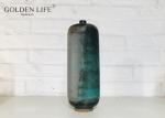 Ceramic Home Furnishings Black green and White Vase
