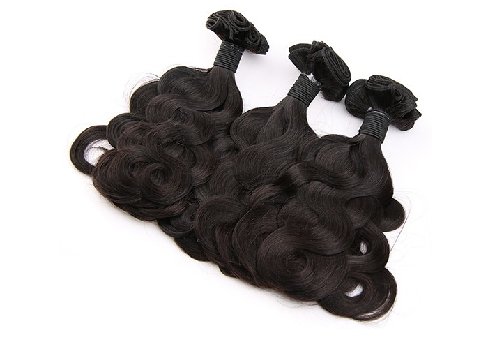 Hot Beauty Virgin Human Hair Extensions Funmi Small Body Wave Healthy Ends