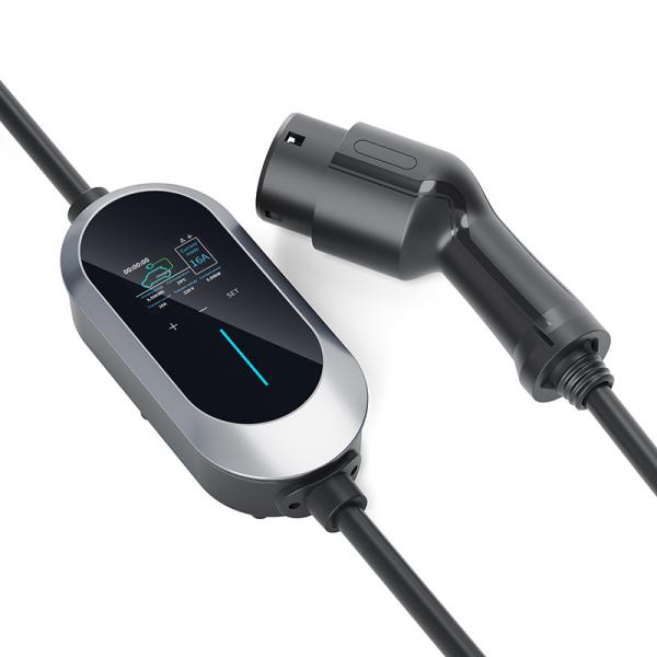 8-32A Adjustment Current Type 2 AC EV Charger ,Fast Home Outdoor EV Charging