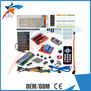 1602 LCD Servo Motor Dot Matrix Breadboard LED UNO R3 Starter Kit