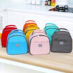 Portable Round Pink Freezable Lunch Bags For Women