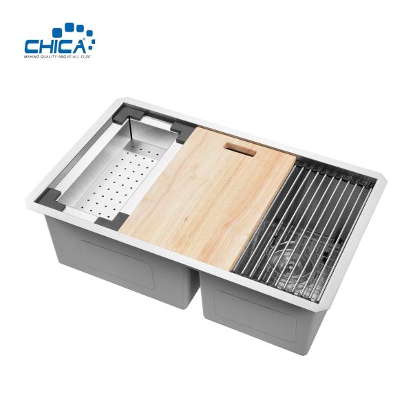 Topmount Kitchen Sink Double Bowl Kitchen Sink Handmade Kitchen Sink Stainless