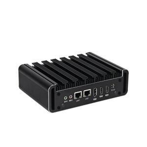 Intel N100 Industrial Mini PC Dual LAN Dual COM DDR4 16G RAM For Industrial