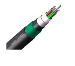 12 Strand Non Metallic Fiber Optic Cable Rodent Proof Fiber Double Sheath