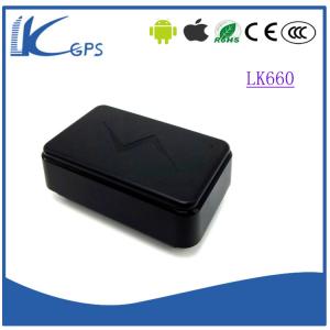 China small magnetic chip gps tracker with standby 3-5 years-----Black LK660 factory