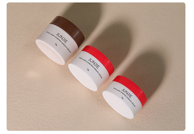 Luxury 10g PP Cream Jar High Quality Empty Mini Plastic Eye Cream Container Screw Top for Skincare Set Hot Cosmetic