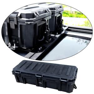 China 110L Capacity Hard Shell Car Rooftop Luggage Storage Case Box for Heavy Duty Tool Box factory
