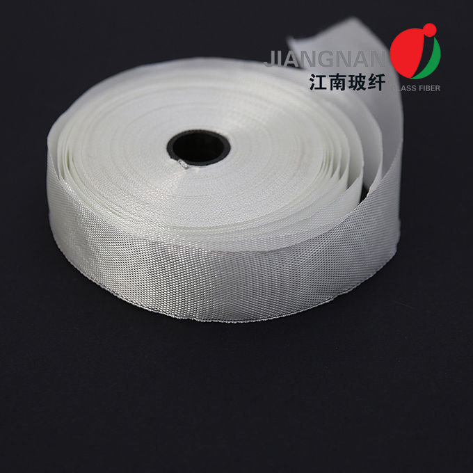 Heat Insulation E Glass Woven Fiberglass Banding Tape 200m