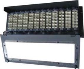 19'' Standard Structure Sliding Tray design black MPO/MTP Fiber Optic Cassette