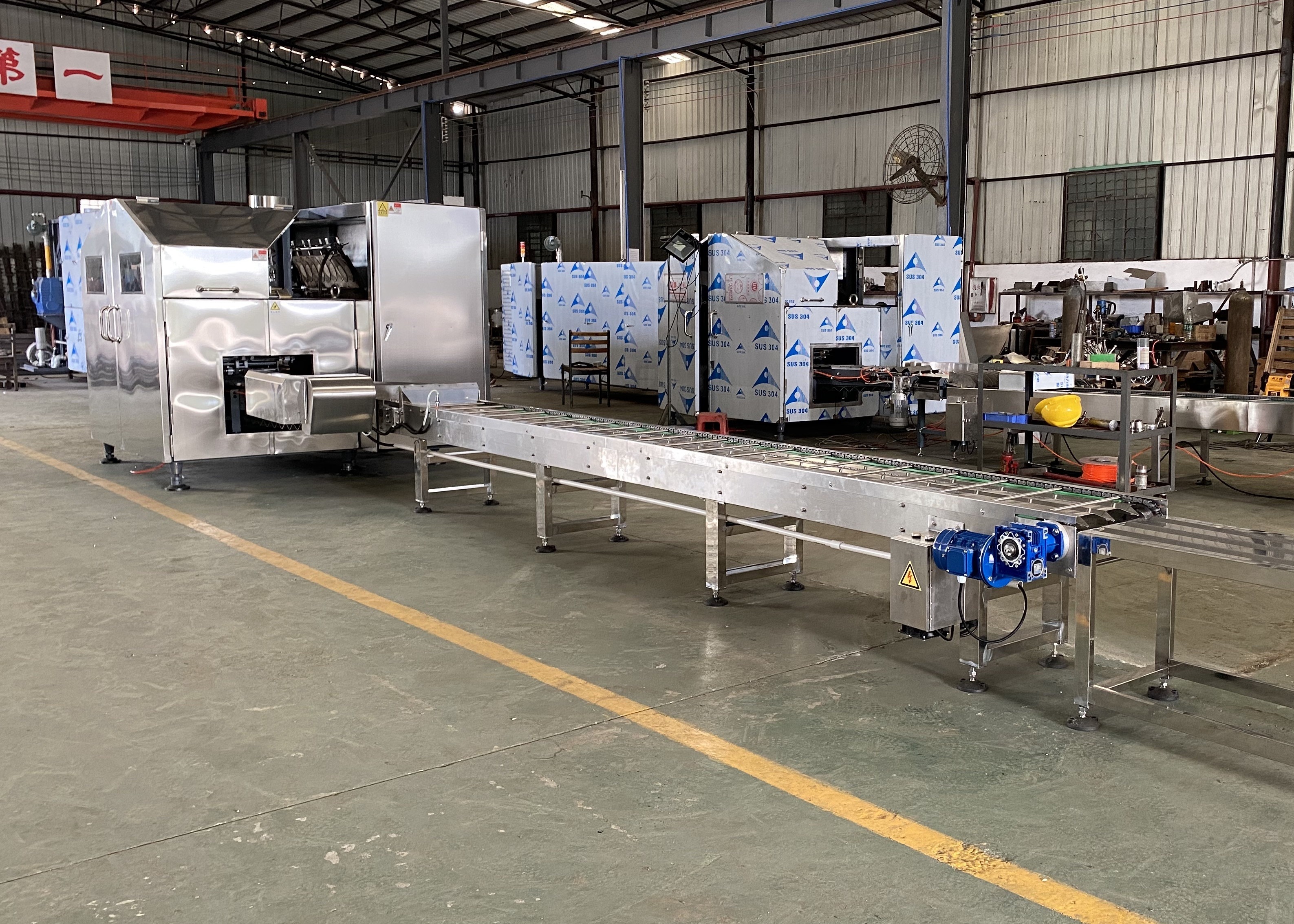 Wafer Ice Cream Cone Production Line Multifunctional 3800pcs/H Capacity