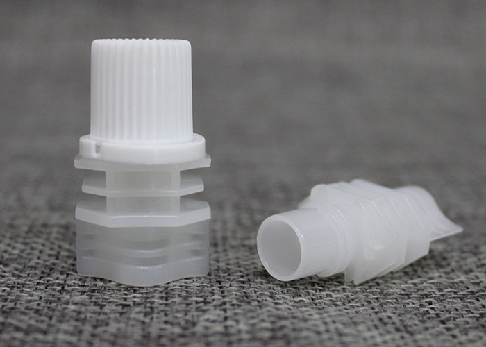 8.6mm Double Gaps Plastic Screw Caps Compatible For Pouch Filling Machine