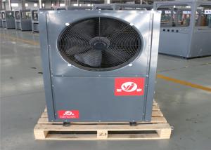 China Stable Air Energy Heat Pumps , Portable Air Source Heat Pump 9.8Kw Top Air Blow factory