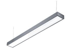 China Office Lighting Fixture Surface Mounted Fluorescent Suspended Ceiling Light 2x54w factory