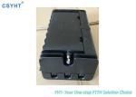 Horizontal Fiber Optic Closure ABS Material IP65 Waterproof 3 In 3 Out Cable