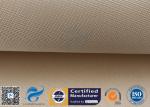 1200G High Silica Cloth Fabric 1.3mm Satin Weave Fiberglass Cloth For Fire