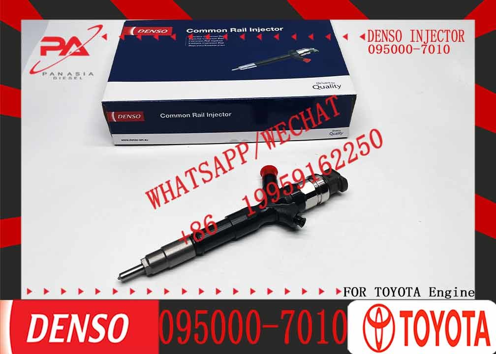 Diesel Common Rail Injector 095000-6710 095000-7010 23670-30120 23670-39165 23670-39166 23670-39225 23670-39265 23670-30