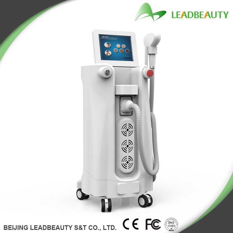 China Diode laser hair remove machine in body care factory