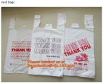 100 Compostable Biodegradable Shopping Bags - T-Shirt Style Carry Bags for Trash