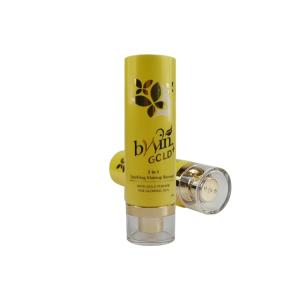 China Bath Gel Lotion Cream Tubes Custom Eco-friendly Cosmetic Tube Packaging with Flip Top Cap factory