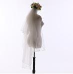 Factory direct wholesale bridal veil short double light yarn soft fingertip