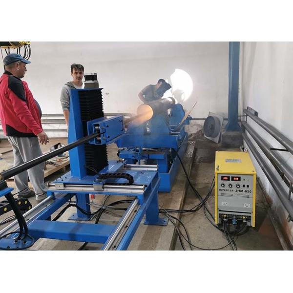 China 6mm 28.5Kw 6000mm Pipe Hardfacing Welding Machine factory
