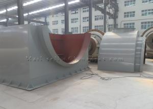 China PLC DCS Control Vertical Cooler 130TPH Gypsum Rotary Calcination Kiln factory