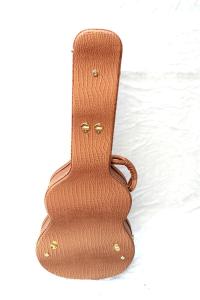 China Yellow Wooden Acoustic Guitar Case For Musical Instruments Water Resistant factory