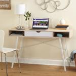 MDF Wood Top Office Computer Desk Table With Drawers