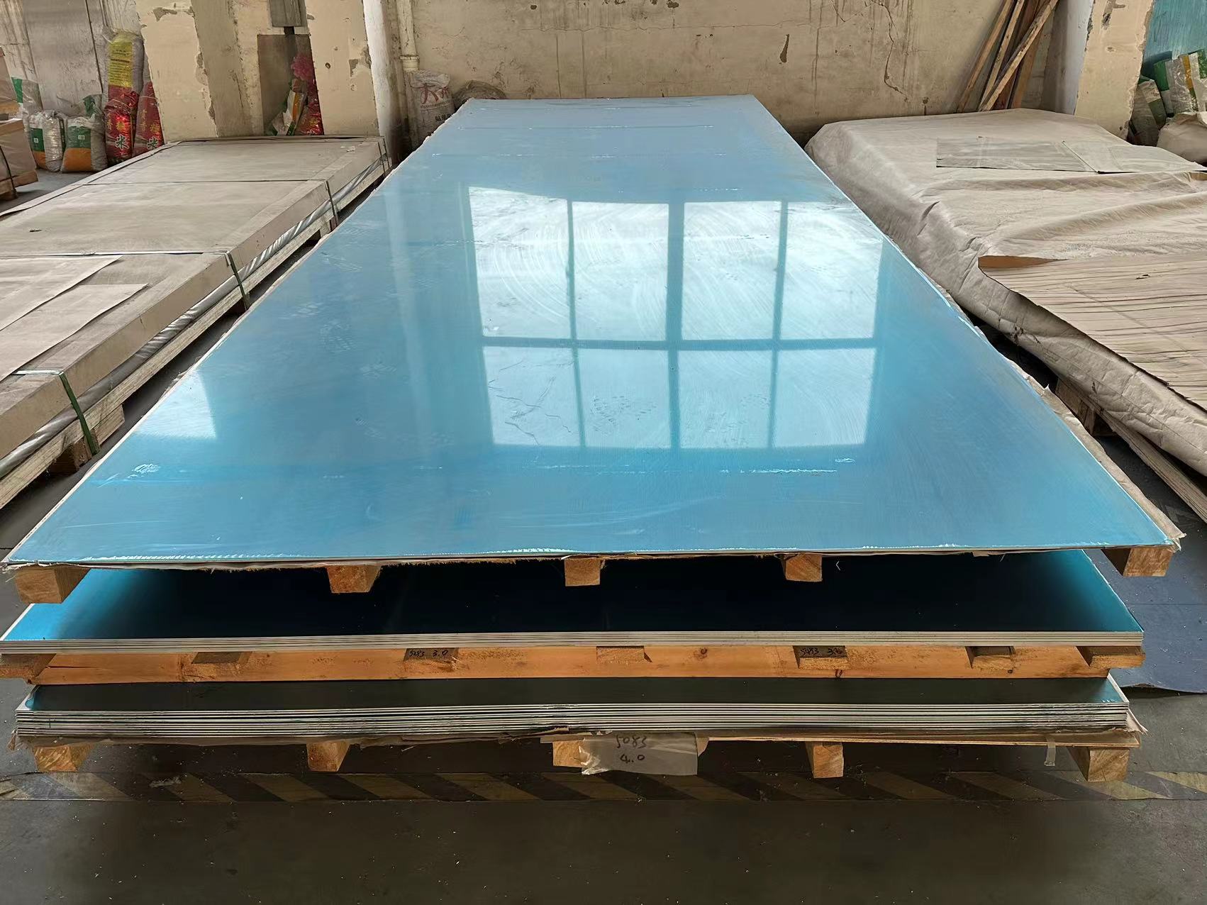 5083 6061 Aluminum Sheet Plate For Boat ASTM Marine Grade 6mm Thickness 2m Width