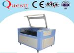 High Flexibility Metal Engraving Machine , 100 Watt Laser Leather Engraving