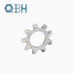 Internal And External Tooth Lock Washer Stainless Steel Cold Forming