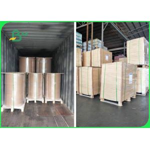 70grams 80grams Durable Brown Kraft Paper For Food Packaging