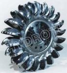 Pelton Turbine Runner / Pelton Water Turbine With Forged CNC Machine Runner For