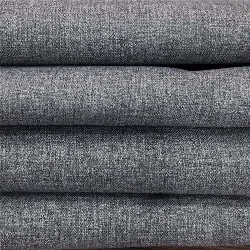 Downproof 100D ATY Polyester Cation Two-Tone Herringbone Fabric for Winter Coat Jacket