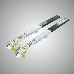 China Single Motor Single Deep Pallet Type Telescopic Fork Of The Stacker factory