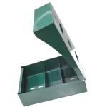 Metal Plate Stainless Steel Box For Dairy Farms Poop Bags