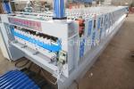 European Style Roof Panel Roll Forming Machine , Partial Arc Color Steel Roof
