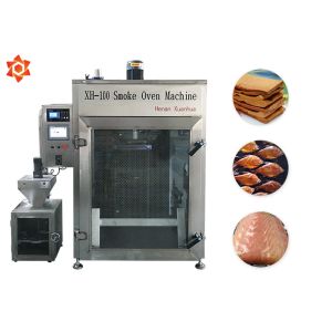 100Kg Food Smoking Equipment / Chicken Smoking Machine 12 Month Warranty