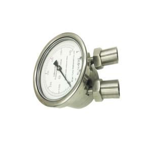 China Hot sale 100mm differential pressure gauge / manometer price factory