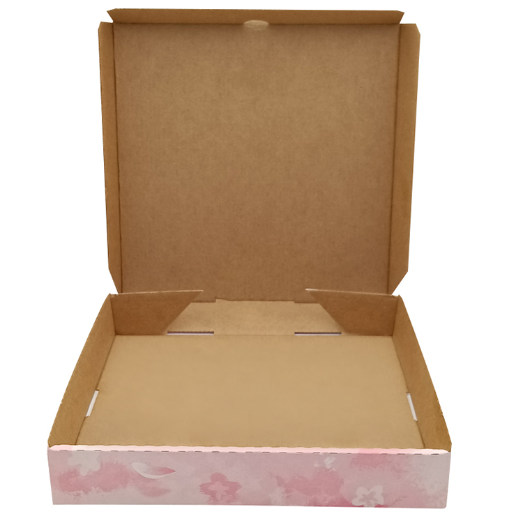 Custom Printing color Food Packaging Carrier Pop up Catering Tray Pizza Display Box Disposable Takeout Box