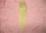 Straight 613 Blonde Hair 4*4 Closure Unprocessed Cuticle Aligned Raw