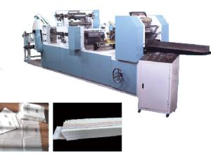 China 80dB Napkin Tissue Paper Making Machine 300-400pcs Per Min factory