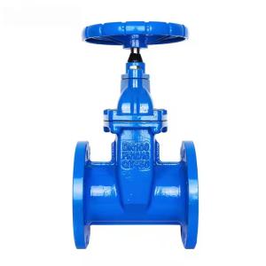 China BS 4504 Ductile Iron PN10 PN16 DN100 50mm Non Rising Stem Gate Valve NRS Gate Valve For Water factory