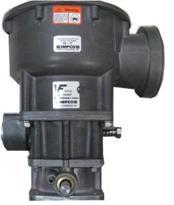 China IMPCO 400VF Updraft Mounting Landfill Lpg Gas Mixer factory