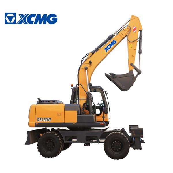 Mining Hydraulic Wheel Excavator Machine / Long Boom Excavator Dipper Arm